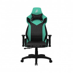 Gaming Chair 1STPLAYER WIN101 Tiffany Blue, PVC learher /New Reflective Fabric, Molded foam, Reinforced steel frame, 2D armrest, 4 class Gaslift, 60mm Nylon caster, Angle Adjuster:90°-150°,160KG Maximum Weight